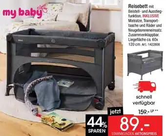 Zurbrüggen my baby Lou Reisebett Angebot