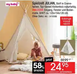 Zurbrüggen my baby lou Spielzelt Julian Angebot
