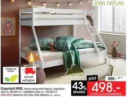 Zurbrüggen Linea natura Etagenbett Mike Angebot
