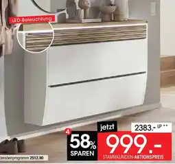 Zurbrüggen Dieter Knoll XXL-Hängeschuhschrank Angebot