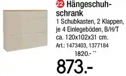 Zurbrüggen Hängeschuhschrank Angebot
