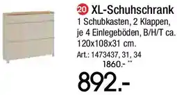 Zurbrüggen XL-Schuhschrank Angebot