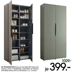 Zurbrüggen XL-Schuhschrank Angebot
