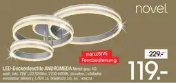 Zurbrüggen novel LED-Deckenleuchte ANDROMEDA Angebot