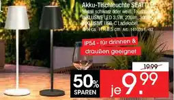 Zurbrüggen novel Akku-Tischleuchte SEATTL Angebot