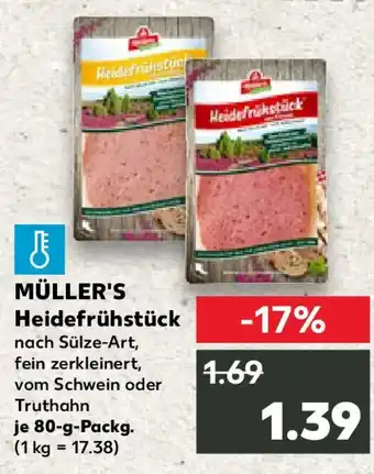 Kaufland MÜLLER'S Heidefrühstück Angebot