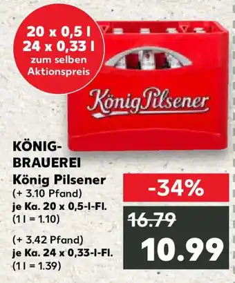 Kaufland König Pilsener Angebot