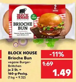 Kaufland BLOCK HOUSE Brioche Bun Angebot