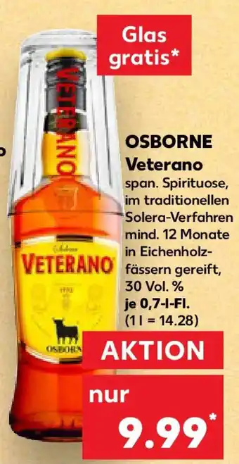 Kaufland OSBORNE Veterano Angebot