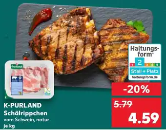 Kaufland K-PURLAND Schälrippchen Angebot