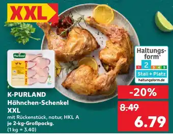 Kaufland K-PURLAND Hähnchen-Schenkel XXL Angebot