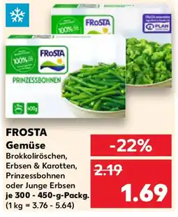 Kaufland FROSTA Gemüse Angebot