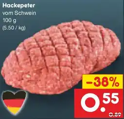 Netto Marken-Discount Hackepeter vom Schwein Angebot