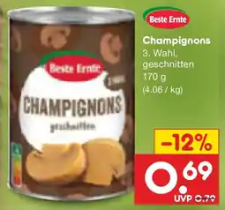 Netto Marken-Discount Beste Ernte Champignons Angebot
