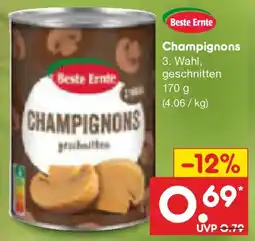 Netto Marken-Discount Beste Ernte Champignons Angebot