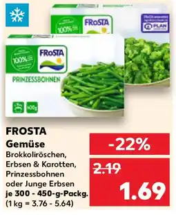 Kaufland FROSTA Gemüse Angebot