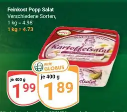 Globus Feinkost Popp Salat Angebot
