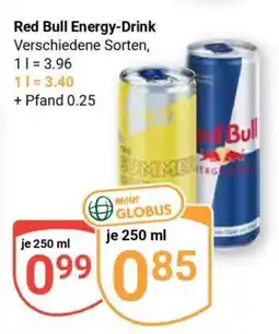 Globus Red Bull Energy Drink Angebot