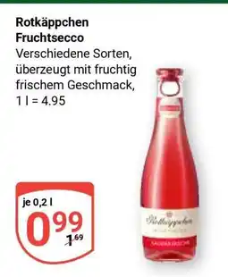 Globus ROTKÄPPCHEN Fruchtsecco° Angebot