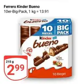 Globus FERRERO Kinder Bueno Angebot
