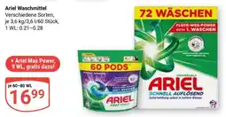 Globus Ariel Waschmittel Angebot