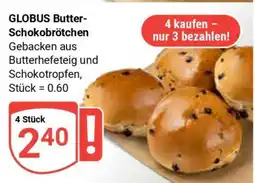 Globus GLOBUS Butter-Schokobrötchen Angebot