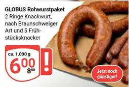 Globus GLOBUS Rohwurstpaket Angebot