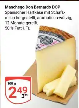 Globus Manchego Don Bernardo DOP Angebot