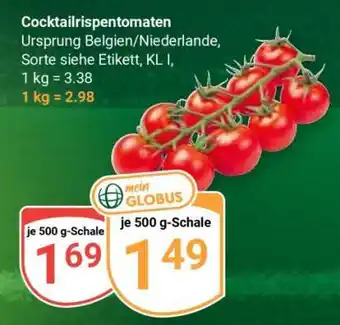Globus Cocktailrispentomaten Angebot