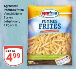 Globus Agrarfrost Pommes Frites Angebot