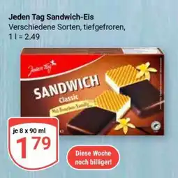 Globus Jeden Tag Sandwich-Eis Angebot