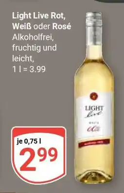 Globus Light Live Rot, Weiß oder Rosé Angebot