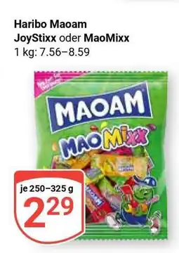 Globus Haribo Maoam JoyStixx oder MaoMixx Angebot
