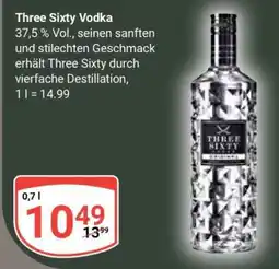 Globus Three Sixty Vodka Angebot