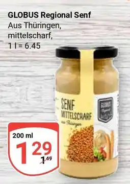 Globus GLOBUS Regional Senf Angebot