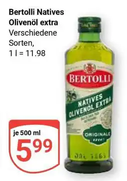 Globus Bertolli Natives Olivenöl Extra Angebot