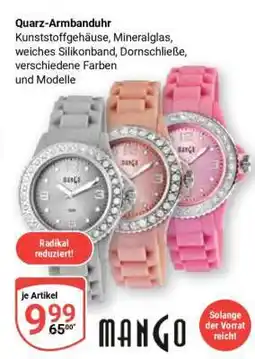 Globus Quarz-Armbanduhr Angebot