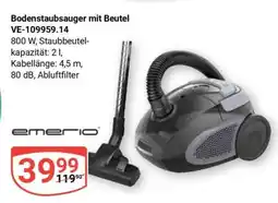 Globus Bodenstaubsauger mit Beutel Angebot