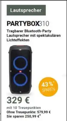 Globus PARTYBOX 310 Angebot