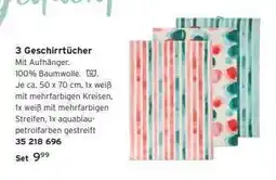 Tchibo 3 Geschirrtücher Angebot