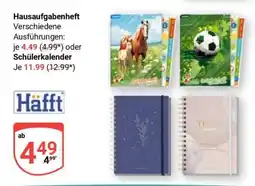 Globus Hausaufgabenheft Angebot