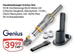 Globus Handstaubsauger Invictus One Angebot