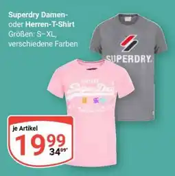 Globus Superdry Damen- oder Herren-T-Shirt Angebot