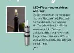 Tchibo LED-Flaschenverschluss Kerze Angebot