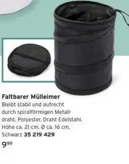 Tchibo Faltbarer Mülleimer Angebot