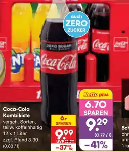 Netto Marken-Discount Coca-Cola Kombikiste Angebot