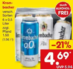 Netto Marken-Discount Krombacher Angebot