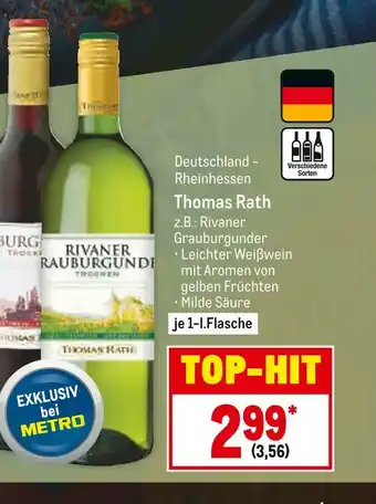 METRO Thomas rath wein Angebot