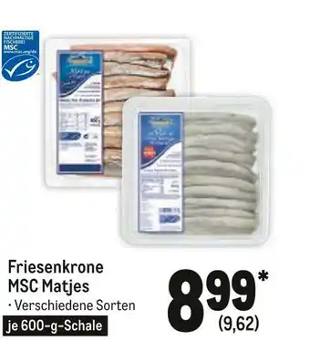 METRO Friesenkrone msc matjes Angebot