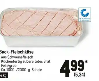 METRO Back-fleischkäse Angebot